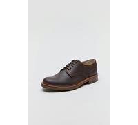 Chapman & Moore Plain Derby Country Leather Men's Choco Shoes - UK 8 / EU 42 / US 9
