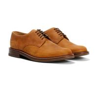 Chapman & Moore Plain Derby Country Oiled Leather Men's Tan Shoes - UK 11