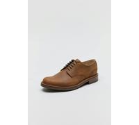 Chapman & Moore Plain Derby Country Oiled Leather Men's Tan Shoes - UK 7 / EU 41 / US 8