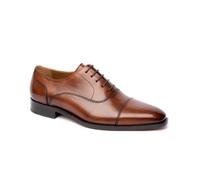 Chapman & Moore Toe Cap Oxford Leather Men's Chocolate Shoes - UK 8