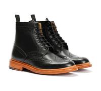 Chapman & Moore Walter Brogue Leather Men's Brown Boots - UK 12