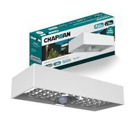 Chapman Pinehurst 6W PIR LED Solar Brick Lights Outdoor, IP65 Waterproof Wall Lights with Motion Sensor, 4000K Cool White Solar Lights for Garden, Paths, Driveways & Outdoor Security Lighting (White)