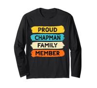 Chapman Surname Proud Family Member Chapman Long Sleeve T-Shirt