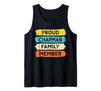 Chapman Surname Proud Family Member Chapman Tank Top