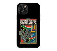 Chapman's Peak Drive South Africa Flag Travel Art Case for iPhone 11 Pro