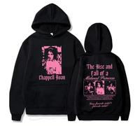 Chappell Roan Hoodie The Rise and Fall of A Midwest Princess Y2K Retro Sweatshirts Fashion Casual Pullovers Men Women Long Sleeve Clothing-Black2||x_l