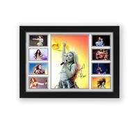 Chappell Roan Signed Poster Print- Limited Edition Autograph Fan Gift - Collectible Memorabilia Merchandise (Framed, A3 (40x30cm))