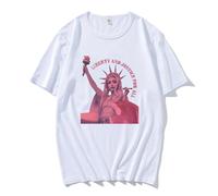 Chappell Roan The Midwest Princess Tour T-shirt Men Women Printed Cotton Tops Summer Short Sleeve Casual Unisex T-Shirts XS~4XL-white||M