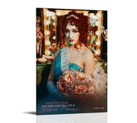 Chappell Roan The Rise And Fall of A Midwest PrincessCanvas Posters for Bedroom Wall Art Decor Posters Prints Art Poster Print Painting Retro Home Wall Decor Picture Bedroom12x18inch(30x45cm)Frame-st