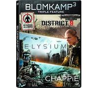 Chappie / District 9 / Elysium (Blomkamp 3 Triple Feature)