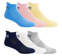 Chaps Mens Back Logo Low Cut, White Assorted, 4.5-12 UK