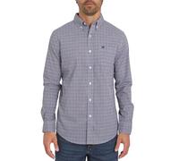 Chaps Men's Classic Fit Long Sleeve Button Down Stretch Poplin Casual Shirt, Stellar, XL