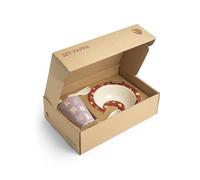 CHAPS Merchandising GmbH ASR-DSET-23, Unisex child Cutlery set, Giallo e Rosso, Standard -