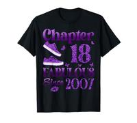 Chapter 18 Fabulous Since 2007 18th Birthday Gift For Girl T-Shirt