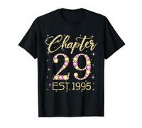 Chapter 29 EST 1995 Happy 29Th Birthday Girl Gift For Her T-Shirt