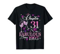 Chapter 31 Fabulous EST 1995 31st Birthday Queen Diamond T-Shirt