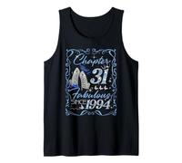 Chapter 31 Fabulous Since 1994 31st Diamond Birthday Queen Tank Top