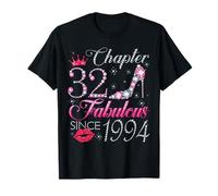 Chapter 32 Fabulous Since 1994 32nd Birthday Gift for Women T-Shirt