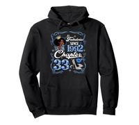 Chapter 33 Fabulous Since 1992 33rd Diamond Birthday Queen Pullover Hoodie