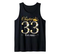 Chapter 34 Fabulous EST 1992 34th Birthday Queen Diamond Tank Top