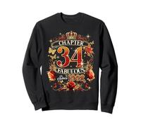 Chapter 34 Fabulous Since 1992 34th Birthday Women Girls Sweatshirt