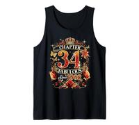 Chapter 34 Fabulous Since 1992 34th Birthday Women Girls Tank Top