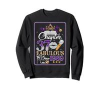 Chapter 37 Fabulous Since 1989 37th Birthday Women Girls Sweatshirt
