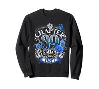 Chapter 39 Fabulous Since 1987 Roses 39th Birthday Women Sweatshirt