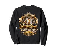 Chapter 41 Fabulous Since 1985 41st Birthday Women Girls Sweatshirt