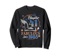 Chapter 41 Fabulous Since 1985 High Heel 41st Birthday Women Sweatshirt
