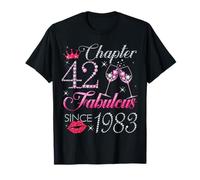 Chapter 42 Fabulous Since 1983 42nd Birthday Gift For Women T-Shirt