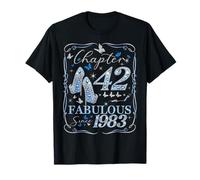 Chapter 42 Fabulous Since 1983 42nd Diamond Birthday Queen T-Shirt