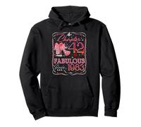 Chapter 42 Fabulous Since 1983 Diamond Heels 42nd Birthday Pullover Hoodie