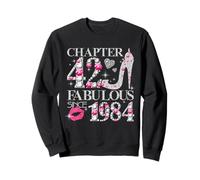 Chapter 42 Fabulous Since 1984 42nd Birthday Women Girls Sweatshirt