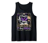 Chapter 42 Fabulous Since 1984 High Heel 42nd Birthday Women Tank Top