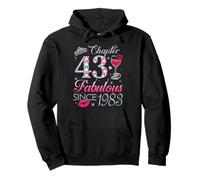 Chapter 43 Fabulous Since 1983 43rd Birthday Gift For Women Pullover Hoodie
