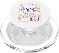 Chapter 43 Fabulous Since 1983 High Heel 43rd Birthday Women PopSockets PopGrip for MagSafe