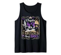 Chapter 43 Fabulous Since 1983 High Heel 43rd Birthday Women Tank Top