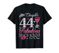 Chapter 44 Fabulous Since 1982 44th Birthday Gift for Women T-Shirt