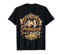 Chapter 44 Fabulous Since 1982 44th Birthday Women Girls T-Shirt