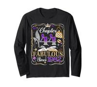 Chapter 44 Fabulous Since 1982 High Heel 44th Birthday Women Long Sleeve T-Shirt