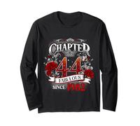 Chapter 44 Fabulous Since 1982 Roses 44th Birthday Women Long Sleeve T-Shirt