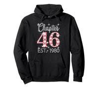 Chapter 46 EST 1980 Happy 46Th Birthday Girl Men Women Pullover Hoodie