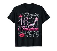 Chapter 46 Fabulous Since 1979 46Th Birthday Gift For Women T-Shirt