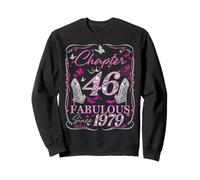 Chapter 46 Fabulous Since 1979 46th Diamond Birthday Queen Sweatshirt