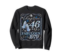 Chapter 46 Fabulous Since 1979 46th Diamond Birthday Queen Sweatshirt