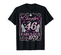 Chapter 46 Fabulous Since 1979 46th Diamond Birthday Queen T-Shirt