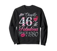Chapter 46 Fabulous Since 1980 46Th Birthday Gift For Women Sweatshirt