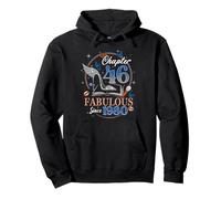Chapter 46 Fabulous Since 1980 High Heel 46th Birthday Women Pullover Hoodie