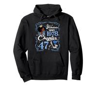 Chapter 47 Fabulous Since 1978 47th Diamond Birthday Queen Pullover Hoodie
